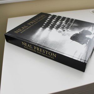 inscribed signed by author Neal Preston Exhilarated and Exhausted hardcover book